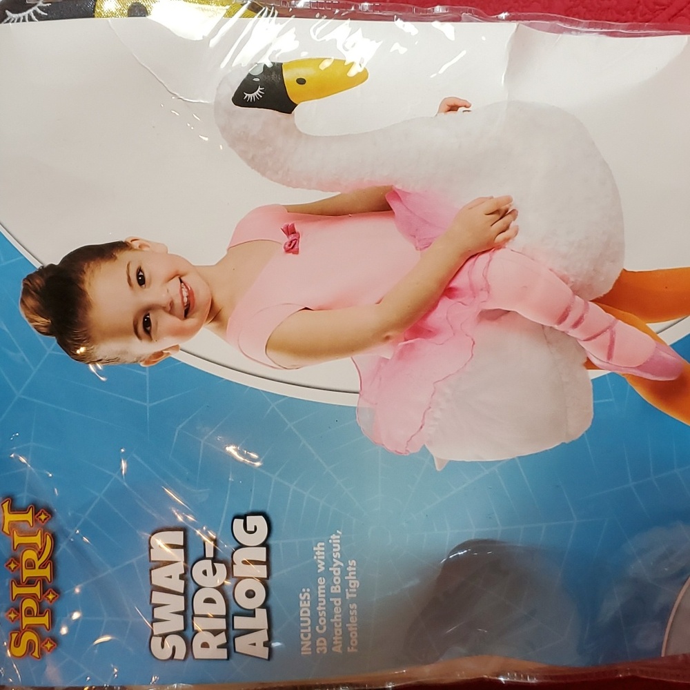 Ballerina Swan Ride Along Halloween Costume Dress Up Toddler